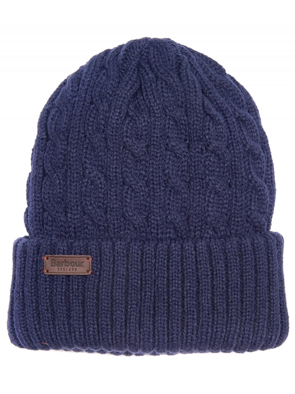 Barbour Balfron Navy Knit Beanie Hat
